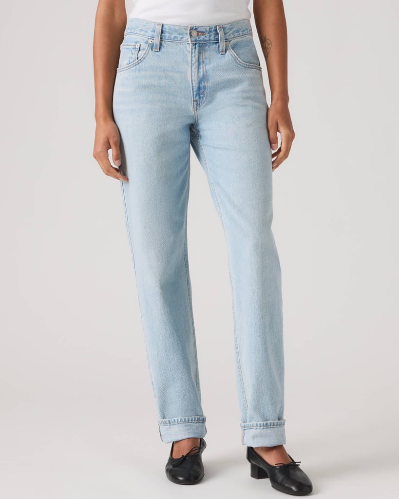 Levi's Loose Taper Women's Jeans ($77, originally $110)
Do I need another pair of jeans in my closet? No. Will that stop me from buying another pair every fall without fail? Also no. These mid-rise loose jeans are classic in all the right ways and can easily be styled from day to night. But my personal favorite detail is the adjustable waist tab that lets you find your perfect fit.