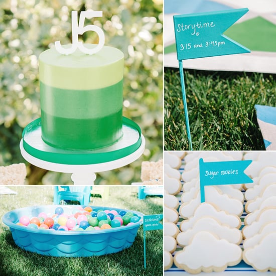 A Backyard, Bedtime-Inspired First Birthday Party