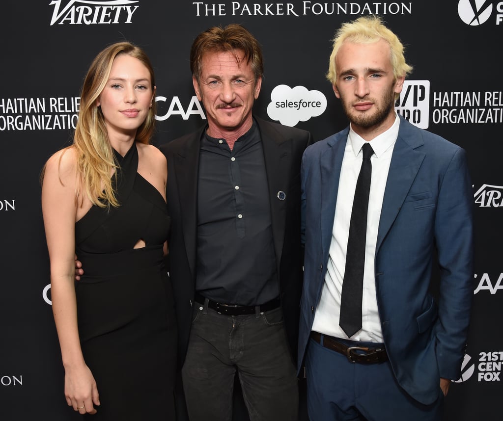 Sean Penn and His Kids at Haiti Gala 2017 Pictures