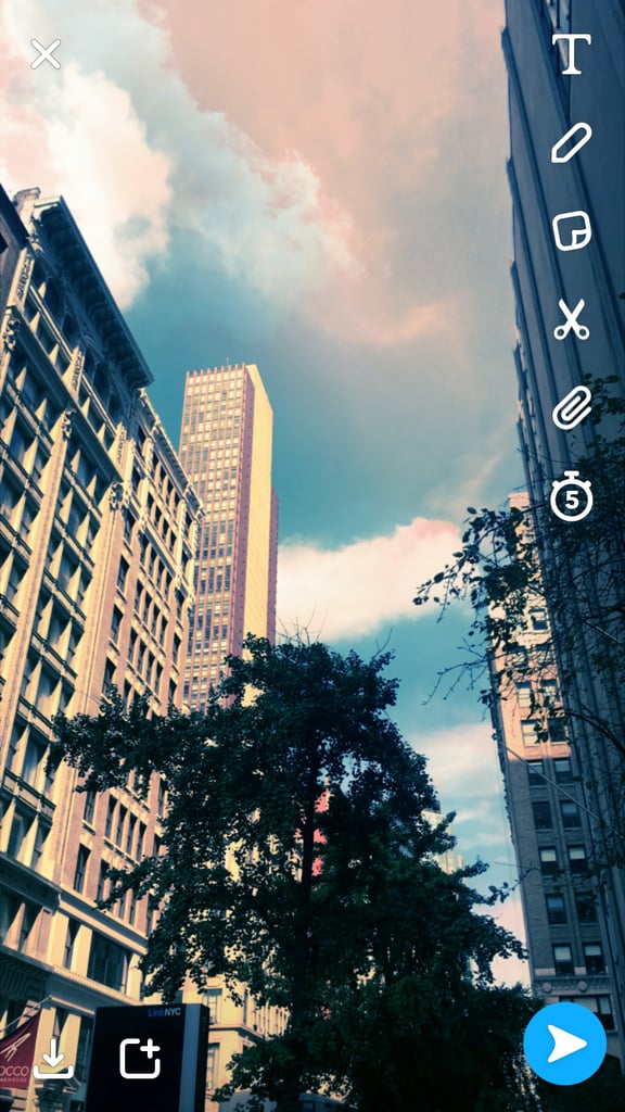 This filter gives your skies some warm hues.