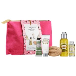 L'Occitane Rifle Paper Co. Almond Discovery Kit