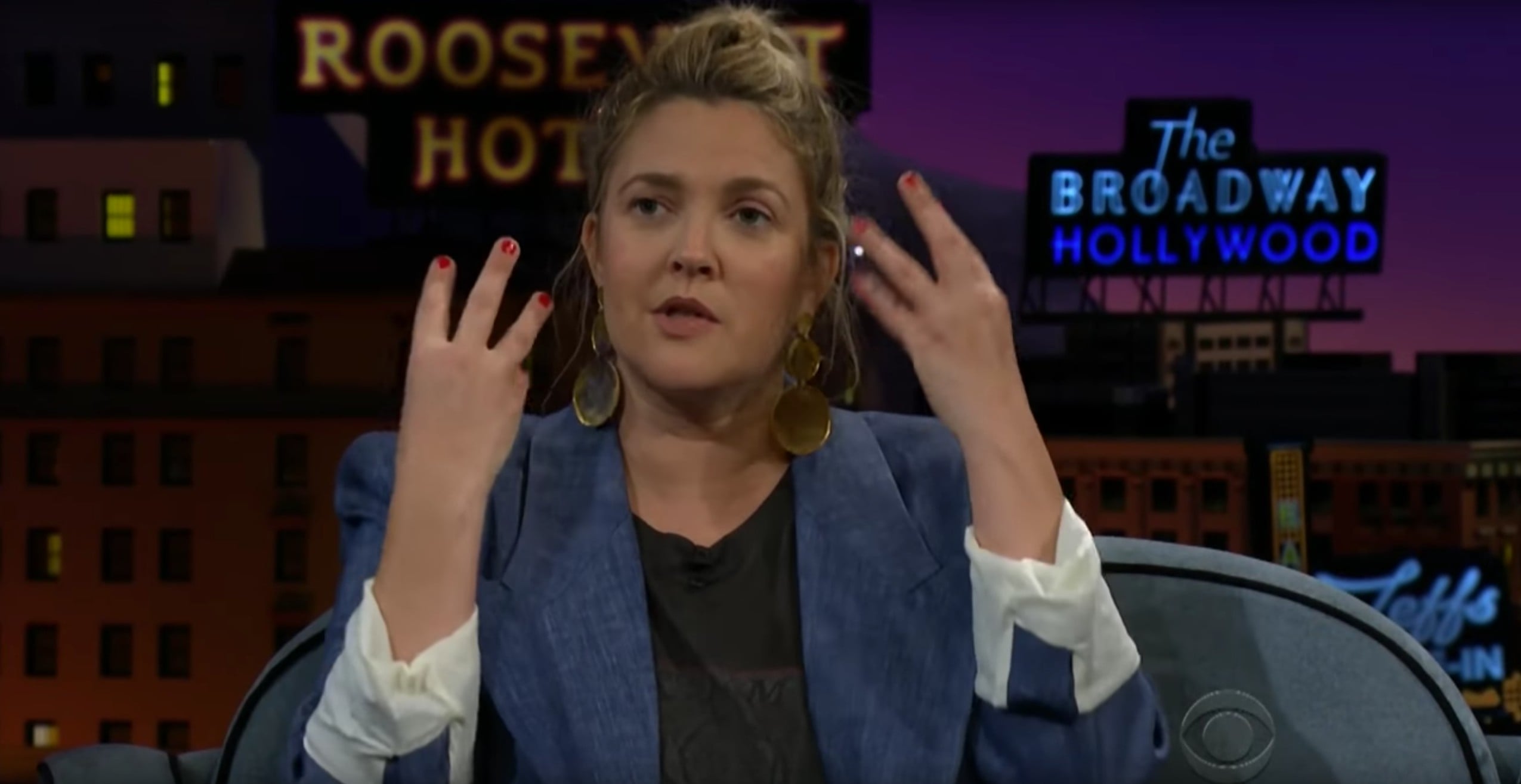 Drew Barrymore's Response to Pregnancy Question PS Family