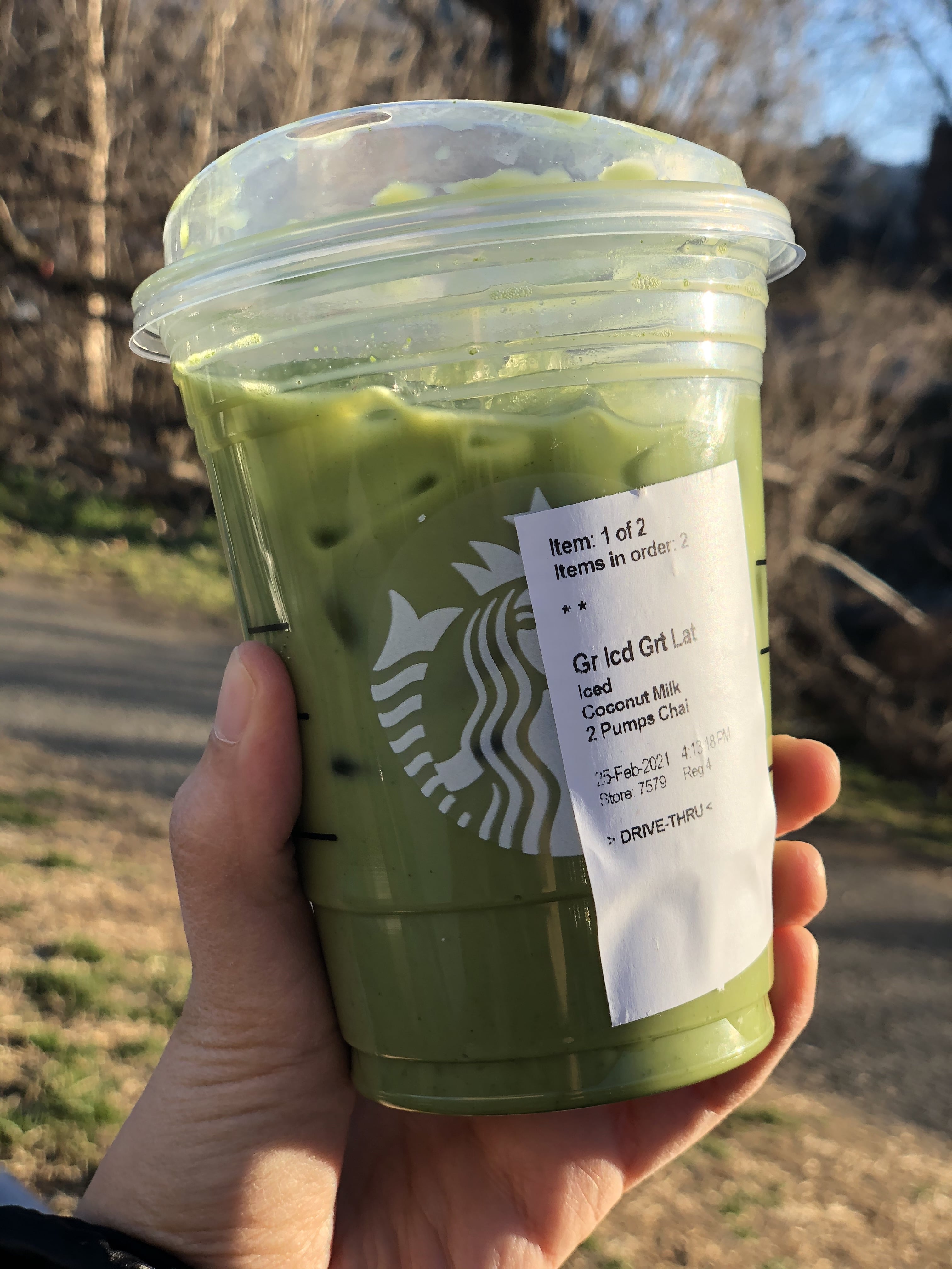 I Tried TikTok's Iced Matcha Latte With Chai at Starbucks
