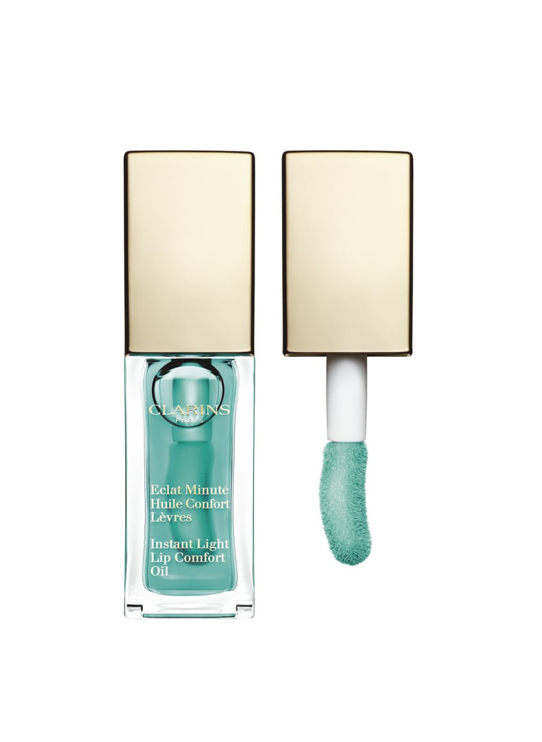 Clarins Instant Light Lip Comfort Oil in Mint