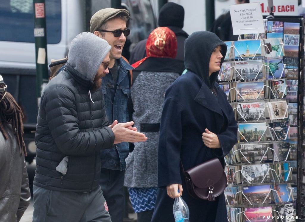 Ryan Reynolds Blake Lively and Jake Gyllenhaal in NYC 2017