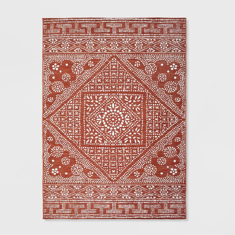 Dot Medallion Outdoor Rug