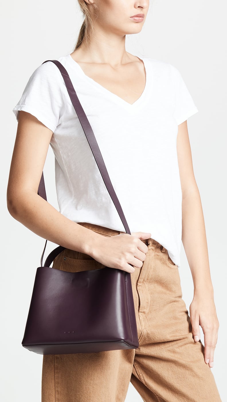 Aesther Ekme Neutrals Leather Crossbody Bag