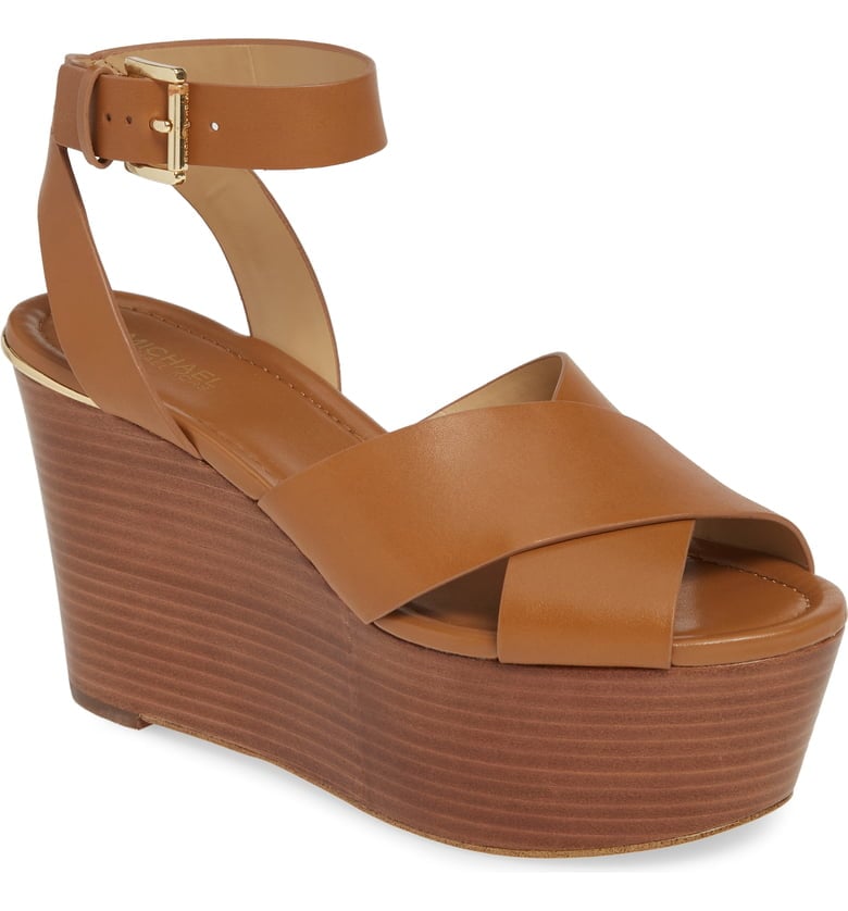 Michael Kors Abbott Platform Wedge Sandals | Best Wedge Sandals 2019 ...