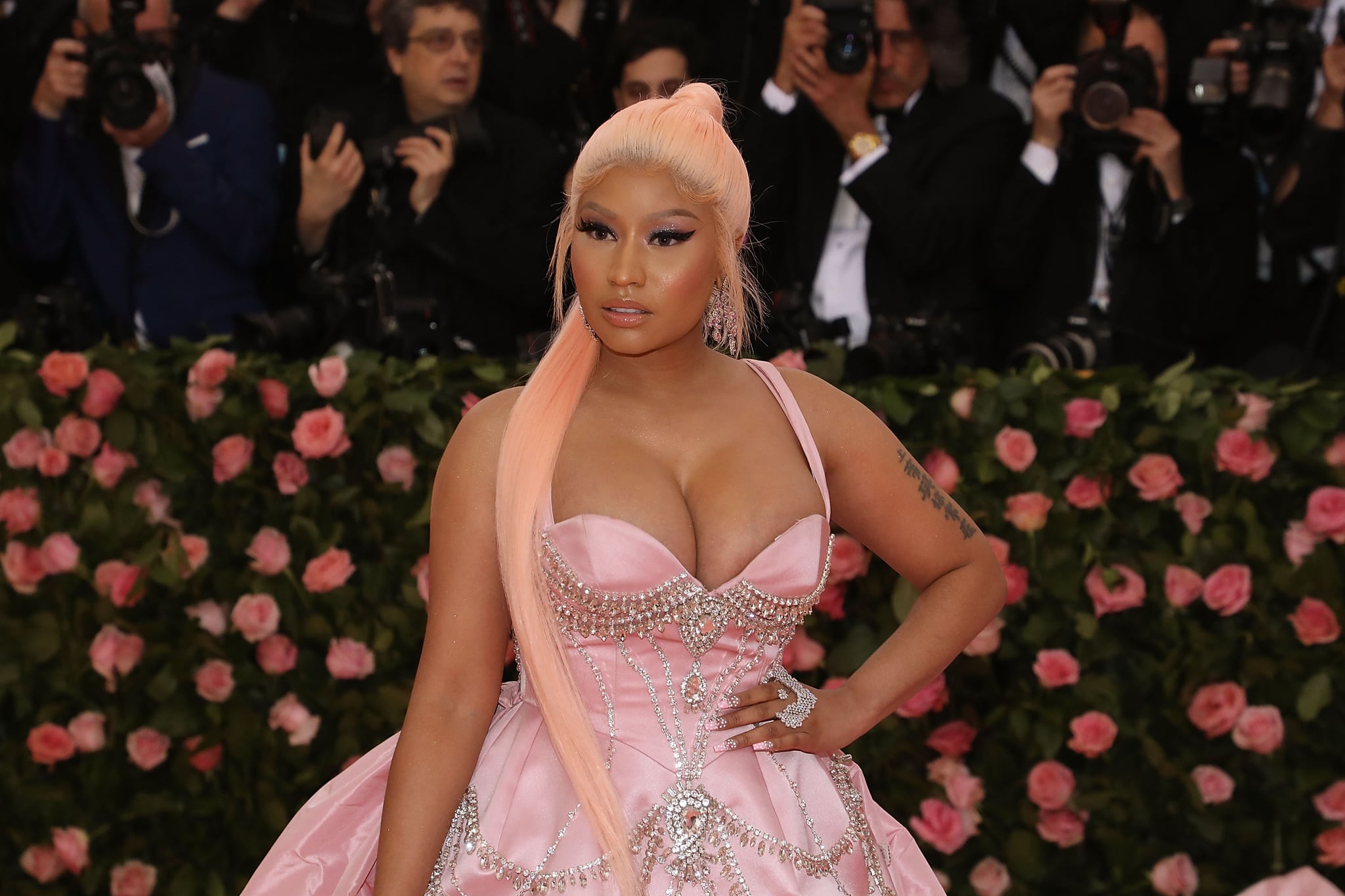 NEW YORK, NY - MAY 06:  Nicki Minaj attends the 2019 Met Gala celebrating 