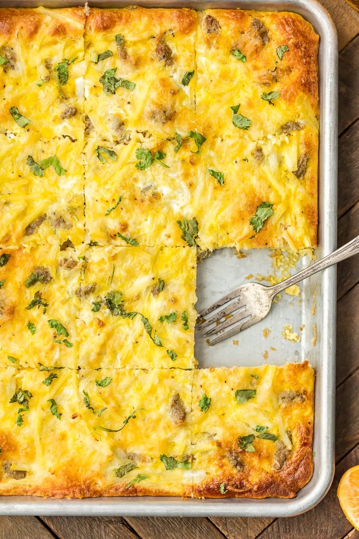 Easy Sheet-Pan Breakfast Pizza