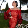 Katy Perry Channels the Dancing Lady Emoji at amfAR's Annual Gala in Cannes