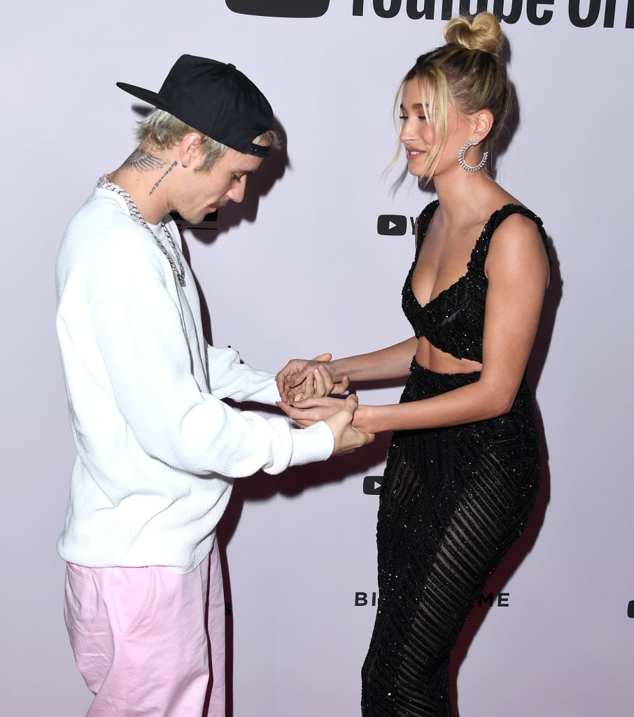 Justin and Hailey Bieber at the Seasons Premiere