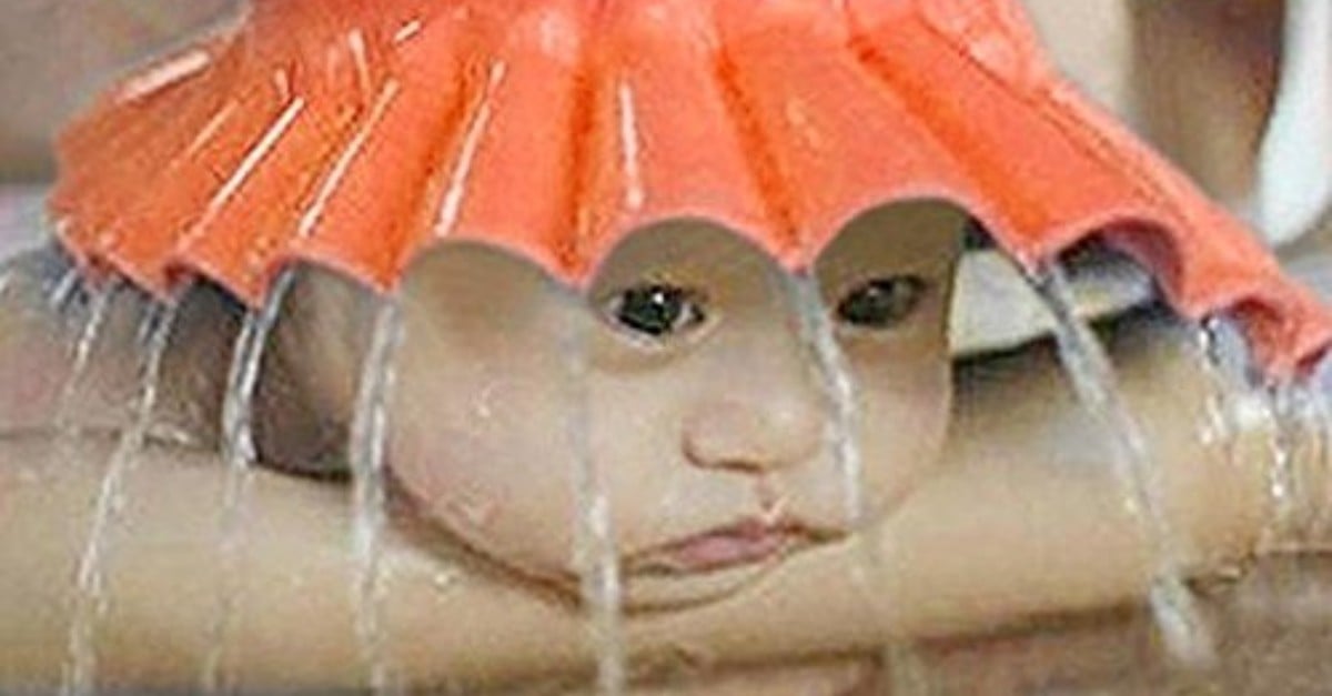 Bath Hat to Keep Water Out of Kids Eyes POPSUGAR Family