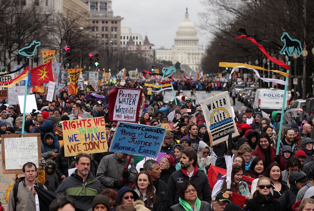 Pictures of Native Nations March on Washington, DC