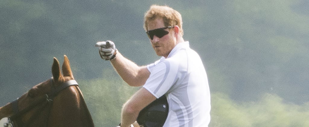 Prince William and Harry at The Audi Polo Challenge May 2016