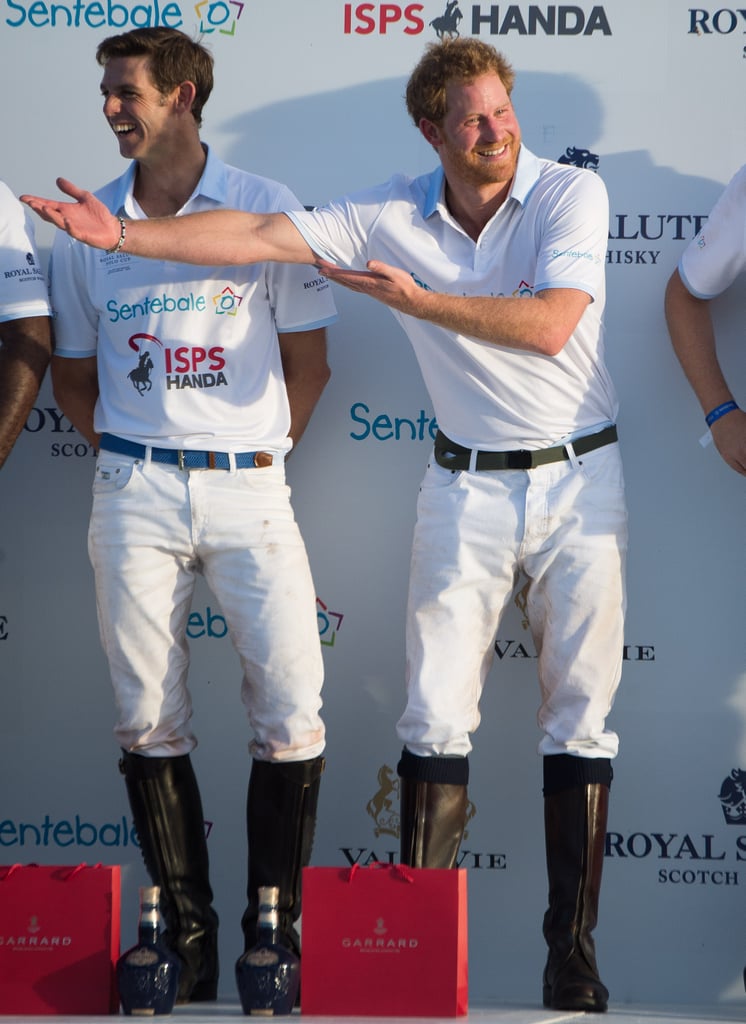 Prince Harry at Sentebale Royal Salute Polo Cup 2015 | POPSUGAR ...