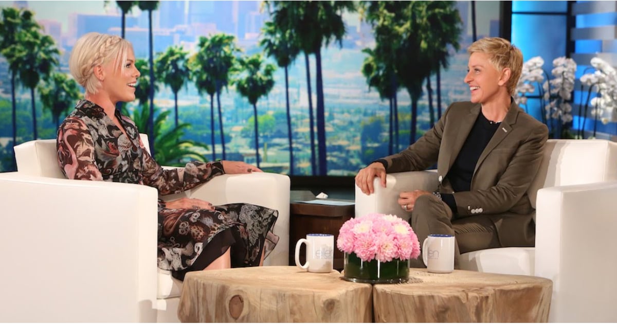 Pink Talks About Daughter Cursing on Ellen DeGeneres Show | POPSUGAR Family