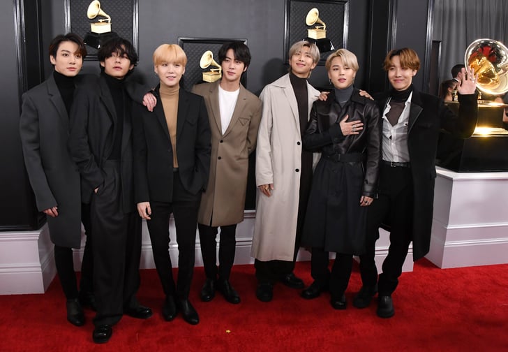 BTS's V becomes the 'Main Character' of the 2022 Grammys for his red carpet  fashion, Butter performance, and celeb interactions