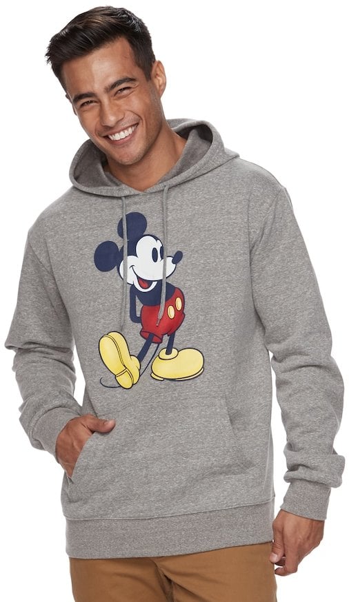 mickey mouse pullover hoodie for adults