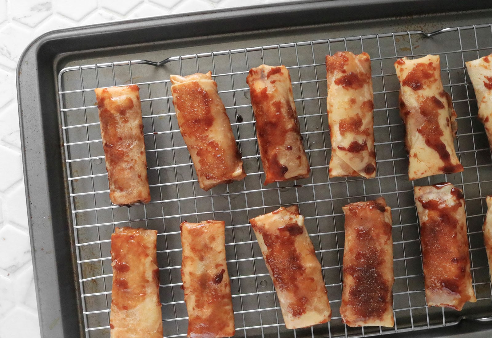 Fry remaining turon