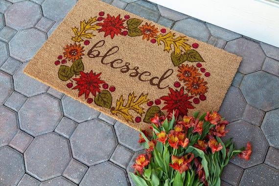 Blessed Coir Doormat