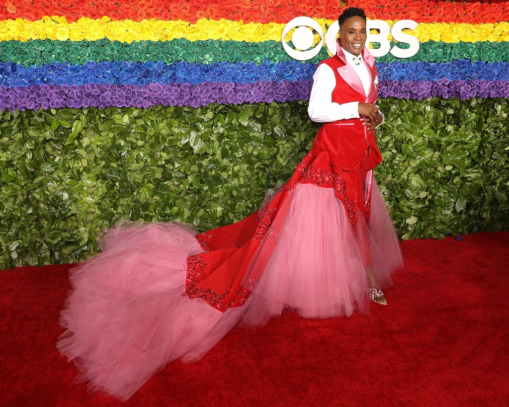 Billy Porter Wears Kinky Boots Curtain at Tony Awards 2019