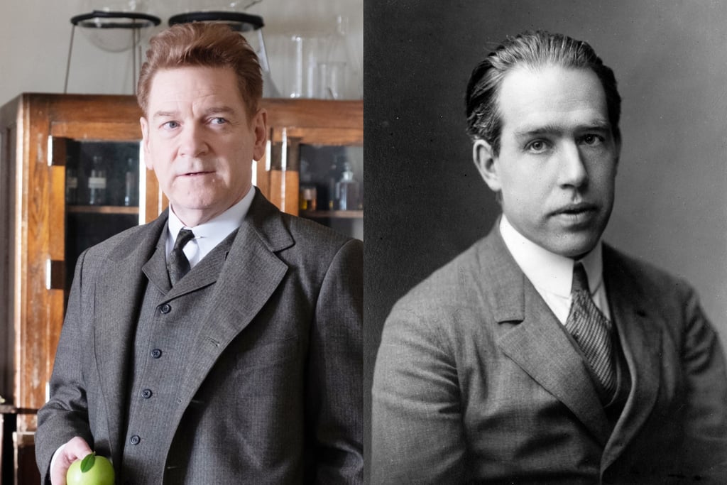Kenneth Branagh as Niels Bohr | Oppenheimer Cast Next to Real-Life
