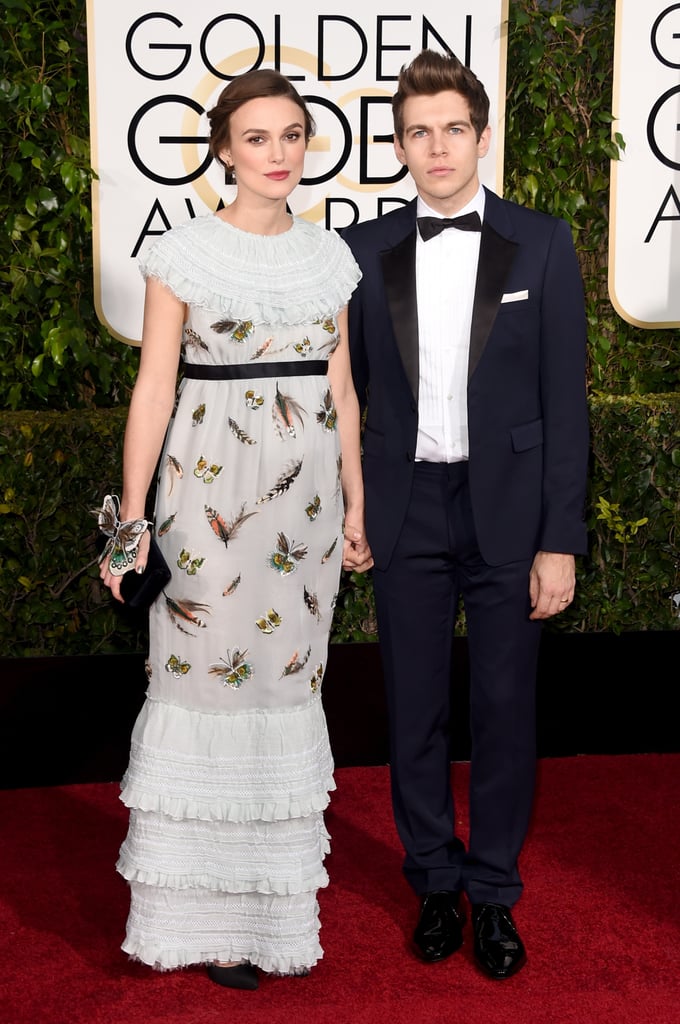 Keira Knightley Pregnant at the Golden Globes 2015