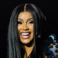 Cardi B Shows Off Her Butt Tattoos in a Plunging Lace-Up Catsuit