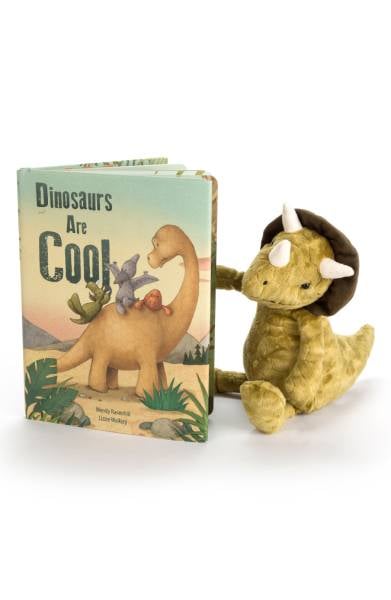 Dinosaurs Are Cool Book and Plush