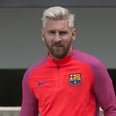 The Most Shocking Beauty Makeover of the Year Unexpectedly Came From Leo Messi — and His Blond Hair