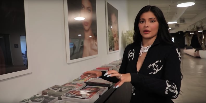 Kylie Has Pretty Much All of Her Past Magazine Covers on Display