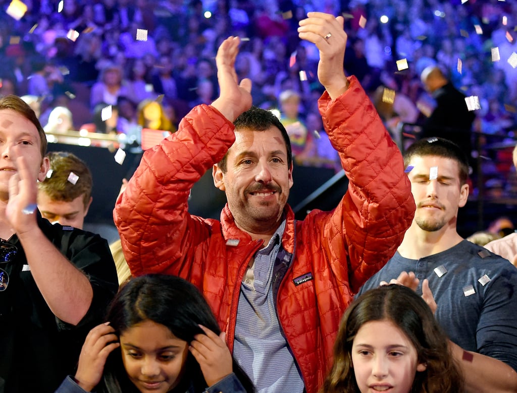 Adam Sandler and Daughters at Kids' Choice Awards 2016