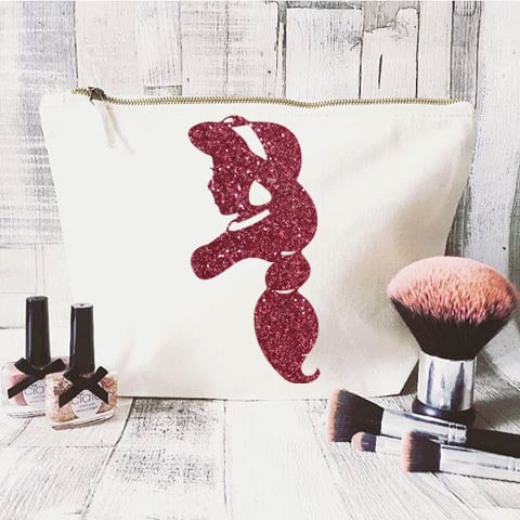 JustBeBohoCollective Disney Quote Makeup Bag — Jasmine
