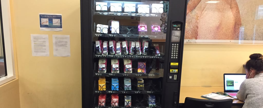 College Plan B Vending Machine