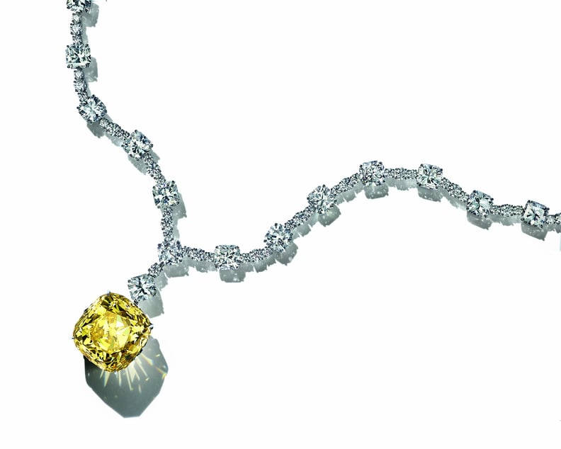 Famous Iconic Yellow Diamond Short Necklace Choker