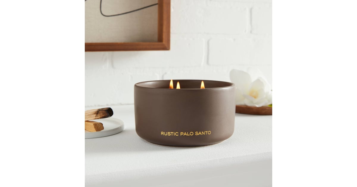 Something Sultry and Elegant Threshold 15oz Ceramic Jar 3Wick Black