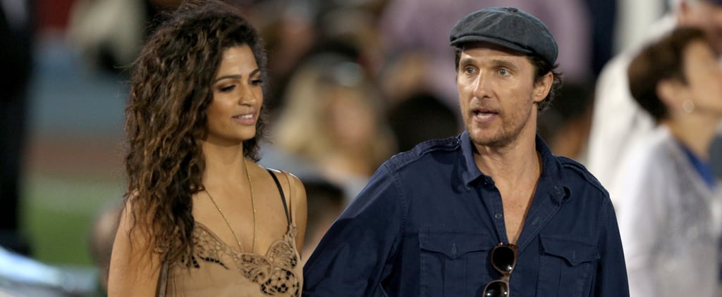 Matthew McConaughey and Camila Alves at LA Dodgers Gala 2016
