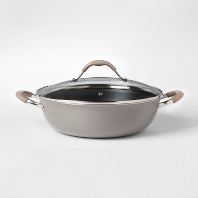 Cravings by Chrissy Teigen Aluminium Non-Stick Everyday Pan With Lid
