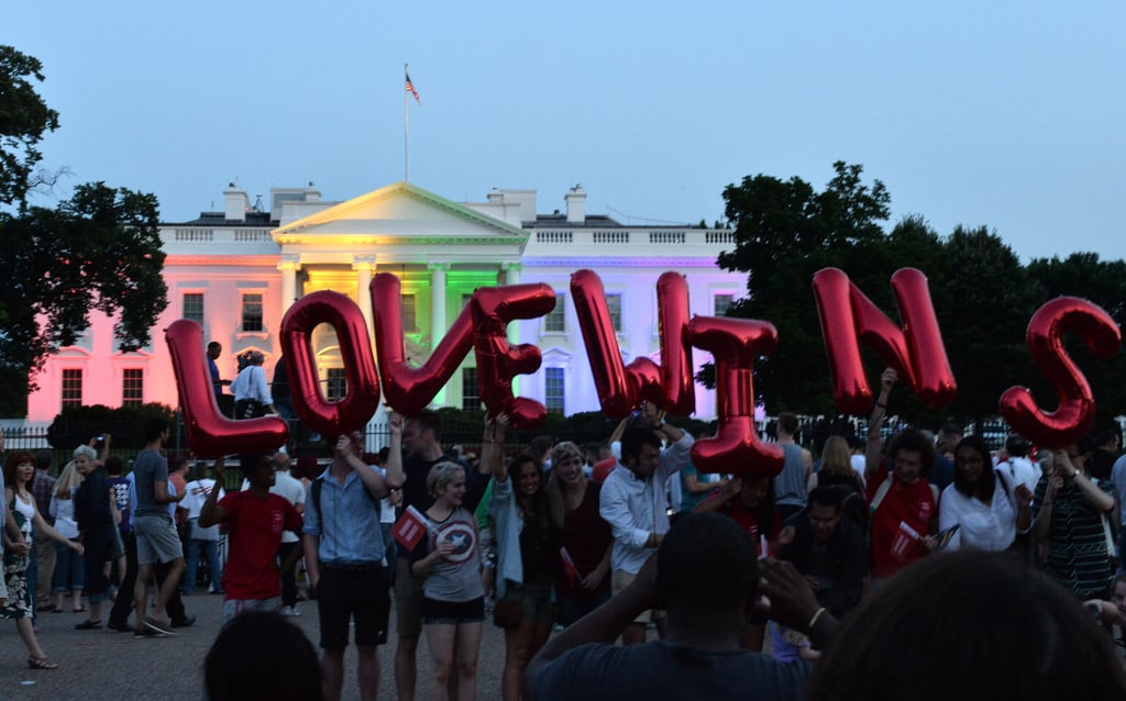 Rainbow White House | Pictures