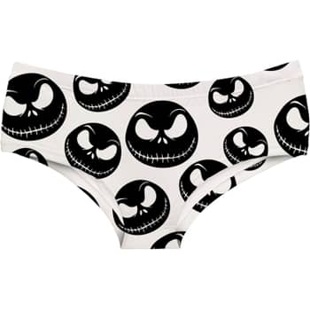 Torrid Cheeky Panties Underwear Spider Web Henley Halloween Black White 3  22 24