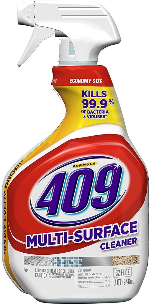 This 409 Multi-Surface Cleaner ($3) is your strong-arm against dirt, grime, grease, and bacteria. And it also deodorizes. There's pretty much nothing this multisurface powerhouse doesn't do.