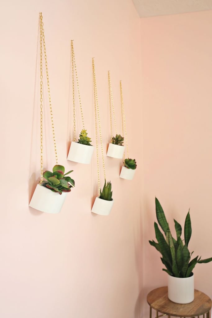Wooden Box Hanging Planters