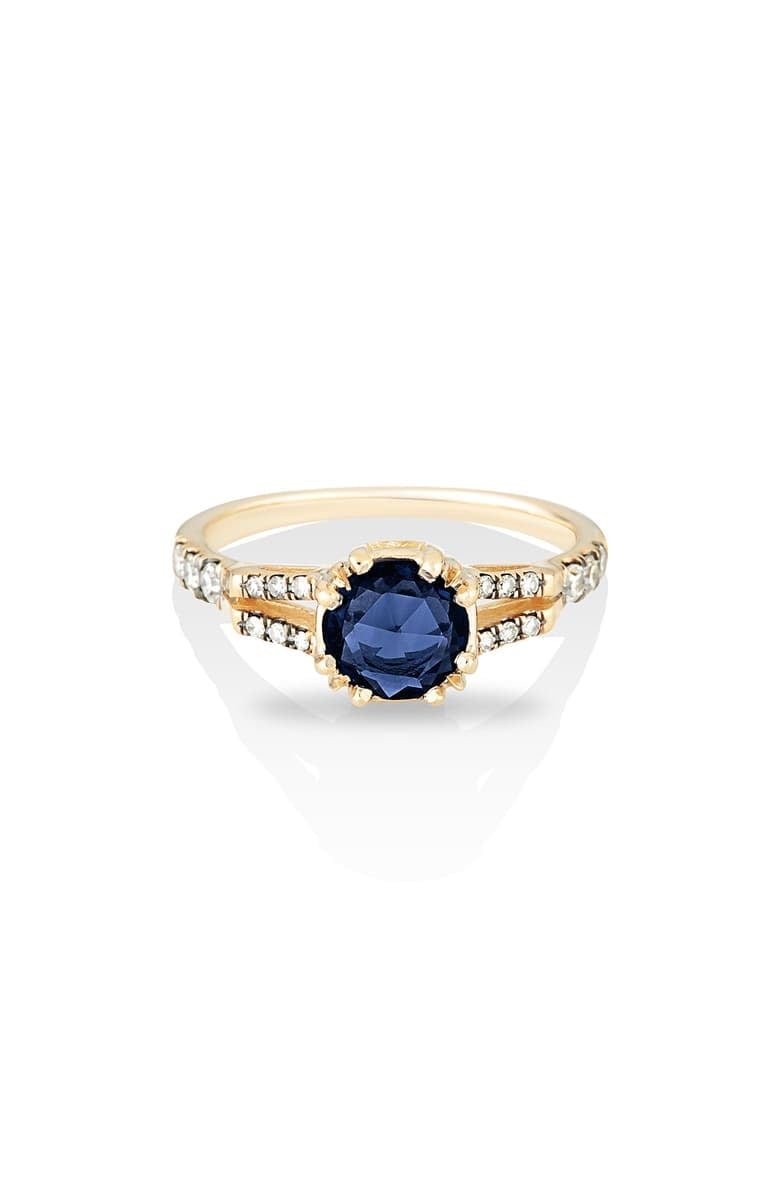 Colored Stones: Maniamania Beloved Sapphire Solitaire Ring