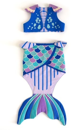 Lovelane Mermaid Costume Set
