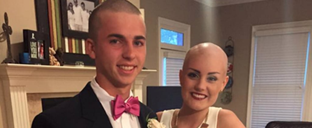 Teen Shaves Head For Date With Cancer