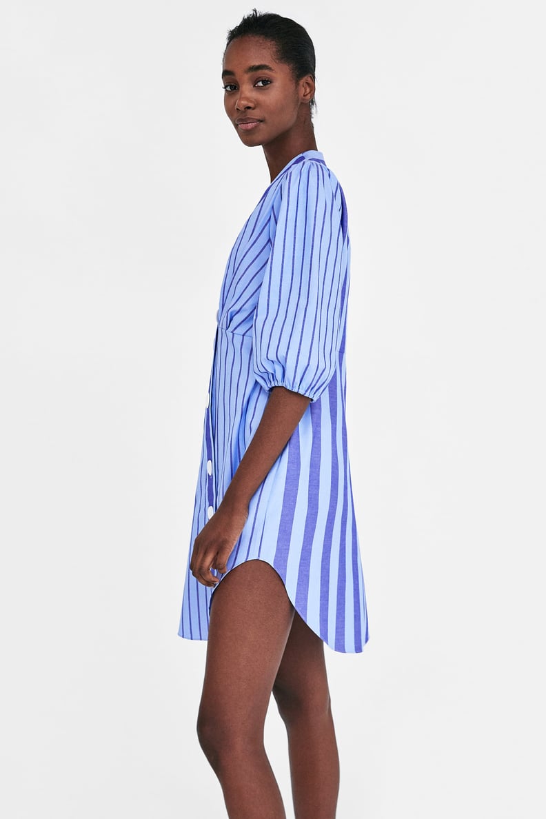 Zara Contrasting Striped Tunic