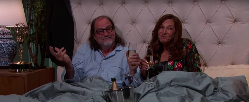 Jimmy Kimmel Followed Up With the "2 Lovebirds" From That Epic Emmys Proposal