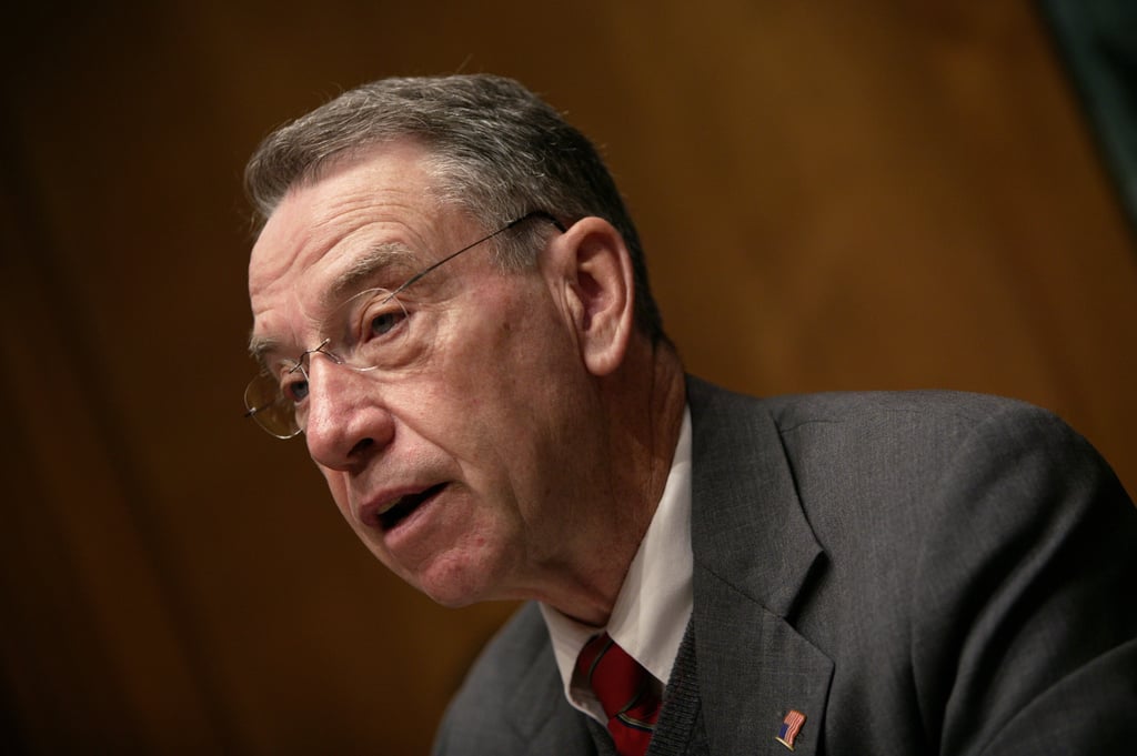 Senate President Pro Tempore Chuck Grassley