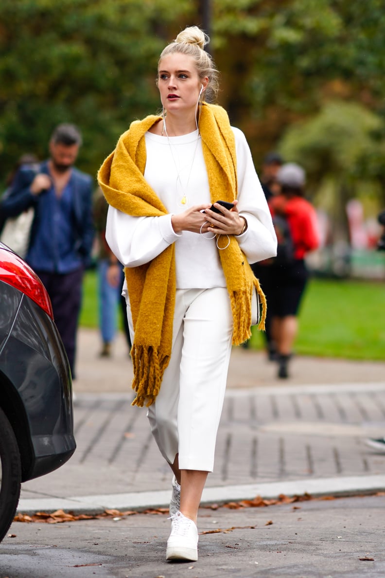Accessorize With a Yellow Scarf